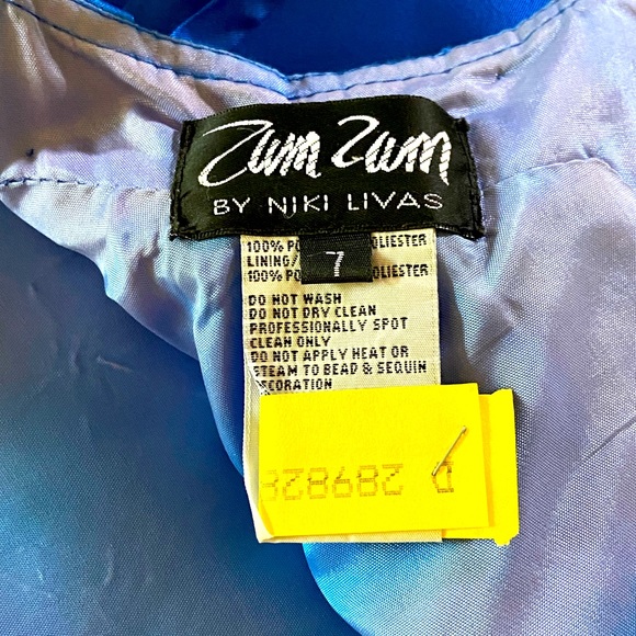 Royal blue prom dress / evening gown - Picture 11 of 11